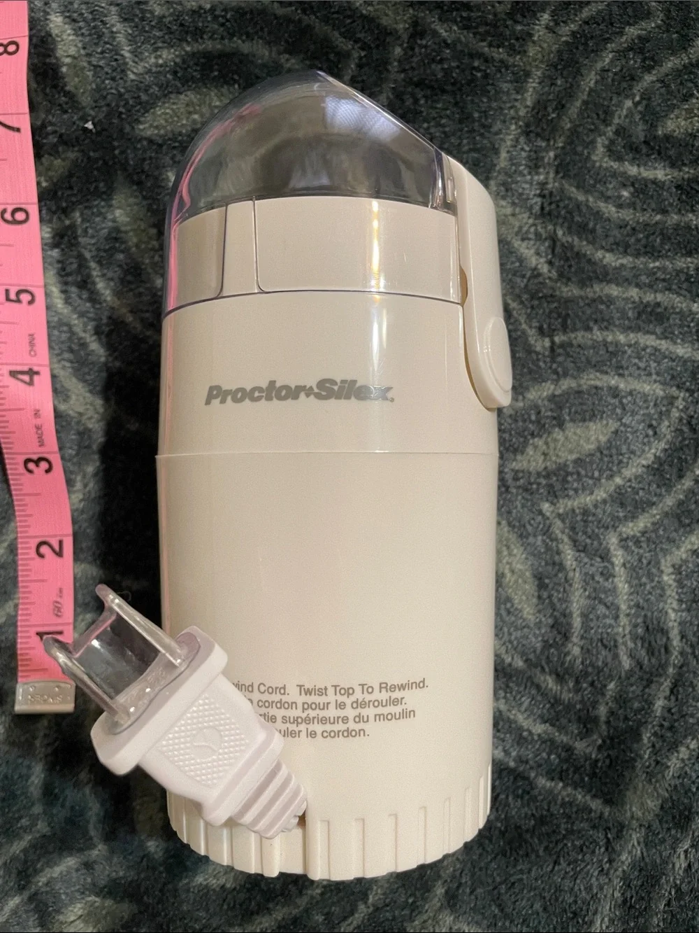 Proctor Silex Fresh Grind Coffee Grinder — White